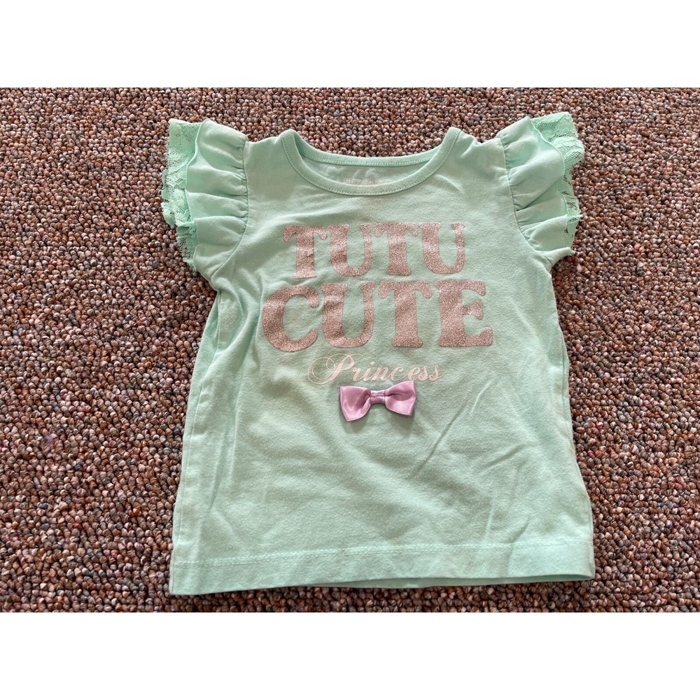 Healthtex Girls Tutu Cute Princess Green Top 24M